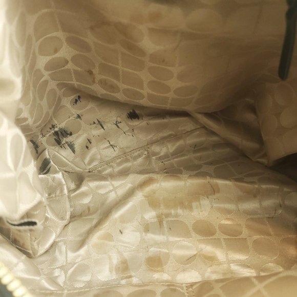 Kate Spade Womens Black Leather Adjustable Single Strap Lined Shoulder Bag - Picture 4 of 15